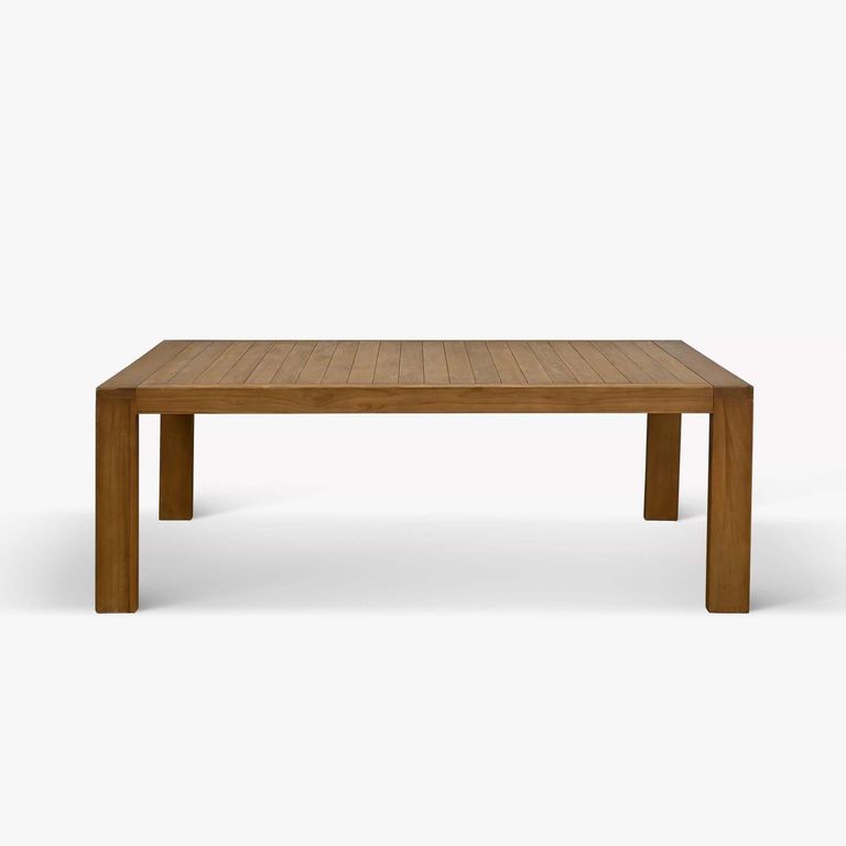 Radley Outdoor Dining Table Large Antique Wash Teak Wood