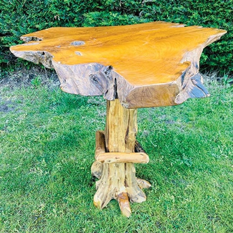 Teak Root High Bar Table