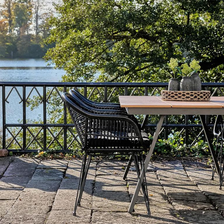 Toronto Garden Dining Table - 10 Seater - 220cm - Wood