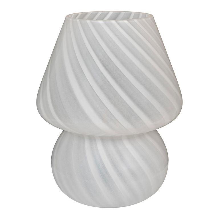Alton LED Lamp - White - Glass