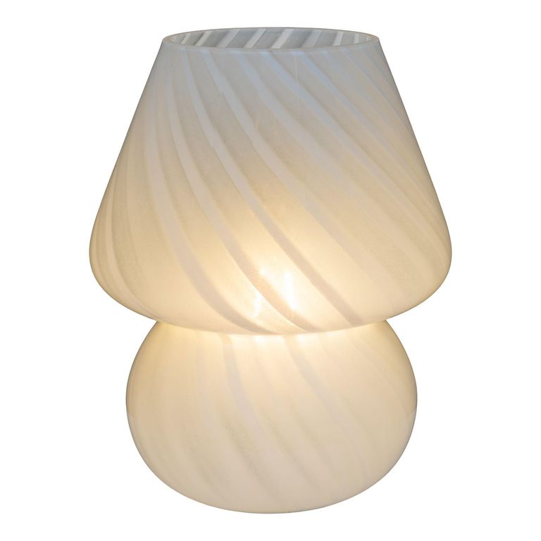 Alton LED Lamp - White - Glass