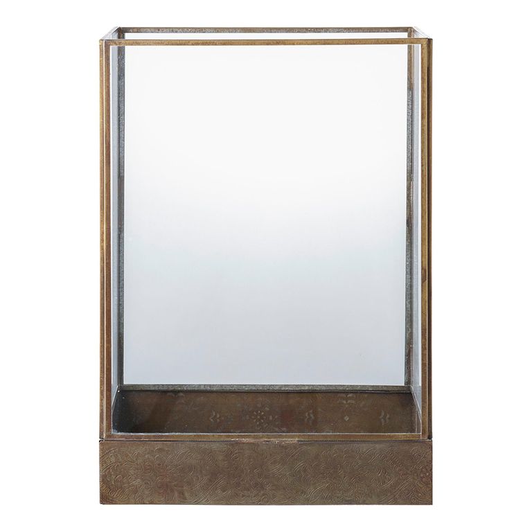 Manali Lantern - Antique Brass