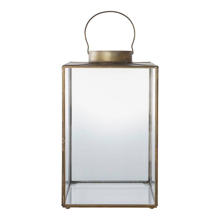 Mohali Lantern - Antique Brass