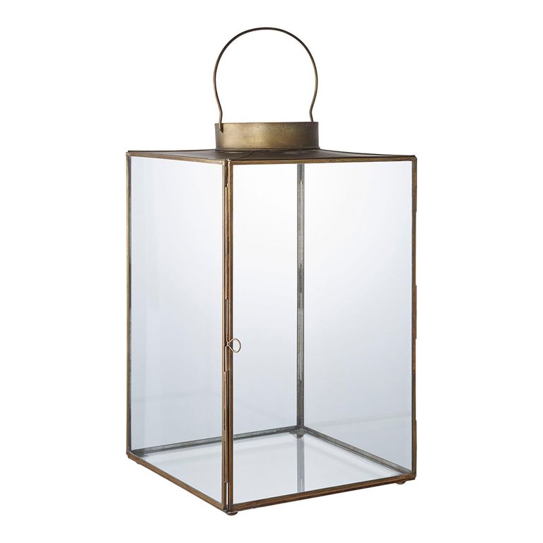 Mohali Lantern - Antique Brass