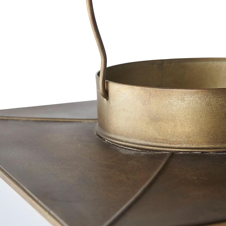 Mohali Lantern - Antique Brass