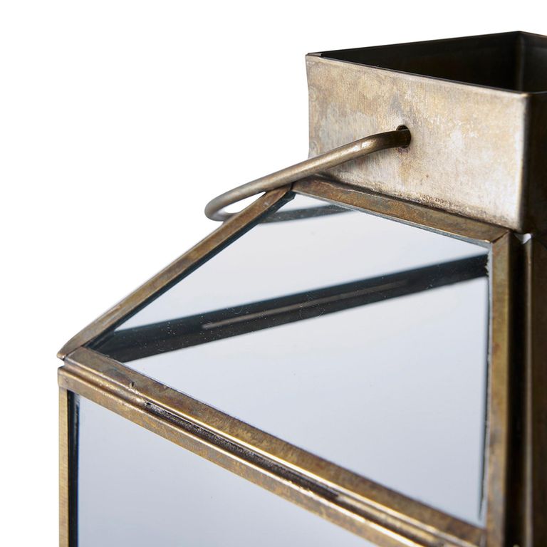 Mysore Lantern - Antique Brass