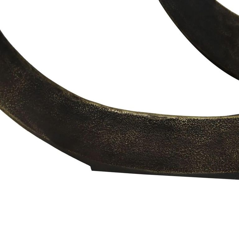 Clearance - Hoop Gold Decor - Set of 2 - A468