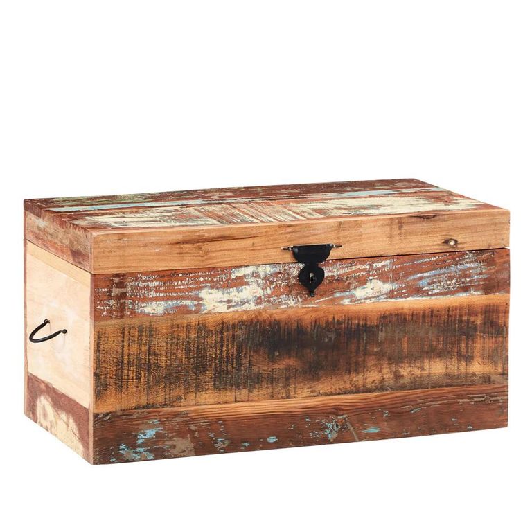 Coastal Trunk Box - Storage - Reclaimed Wood