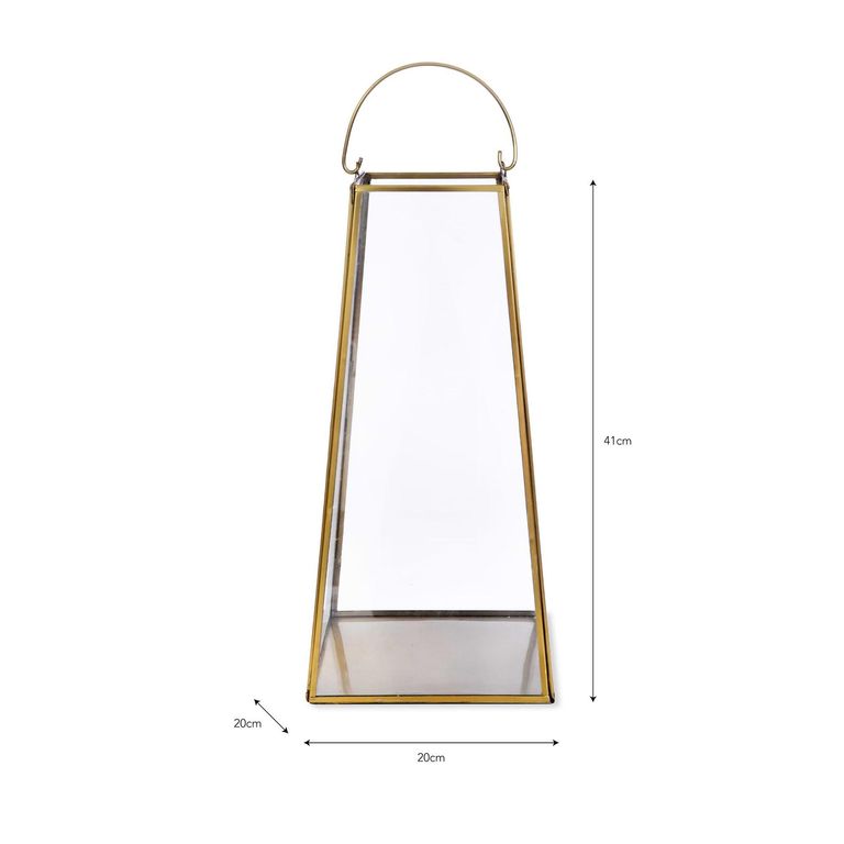 Ablington Lantern Large Antique Brass