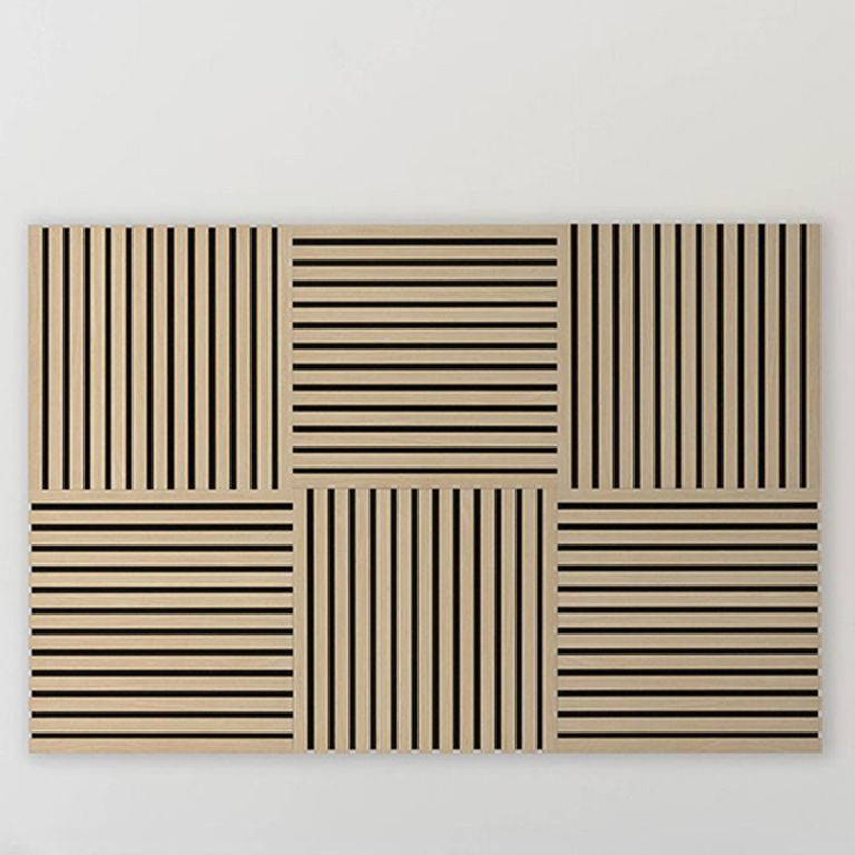 Acoustic Wall Panel - Square - Oak Veneer