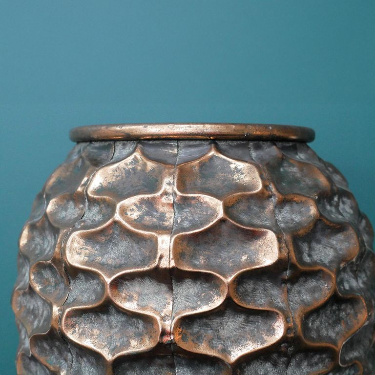 Artificial Flower Planter - Set of 2 - Resin