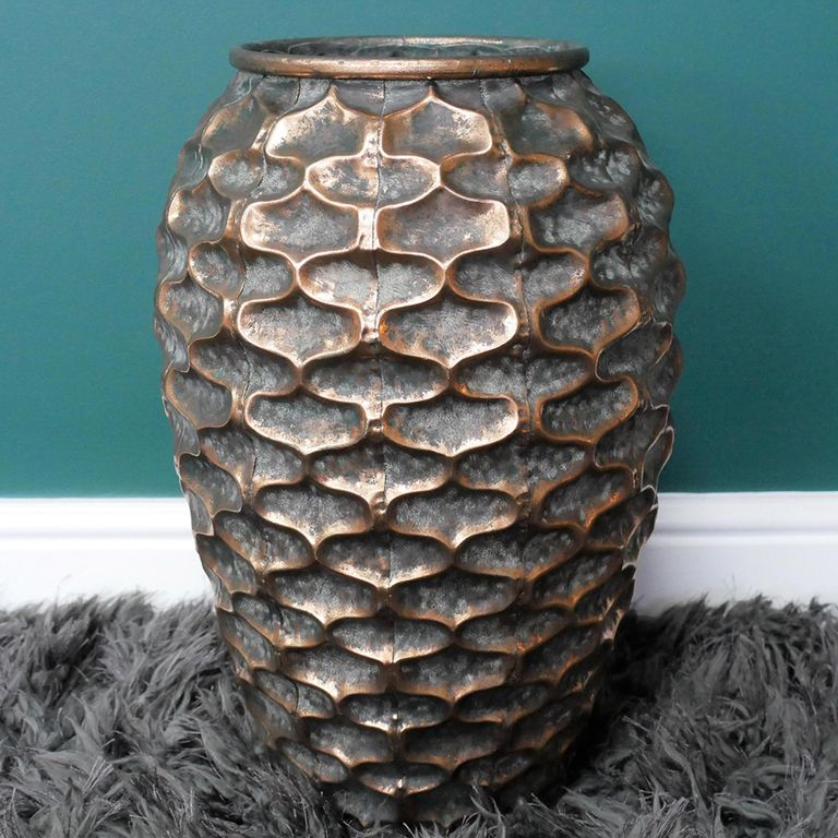 Artificial Flower Planter - Set of 2 - Resin