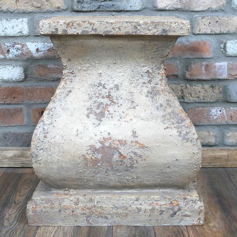 Pedestal Base - Beige - Metal