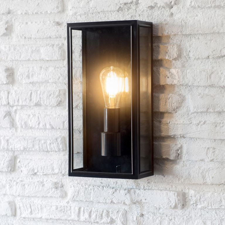 Belgrave Outdoor Lantern Tall Carbon
