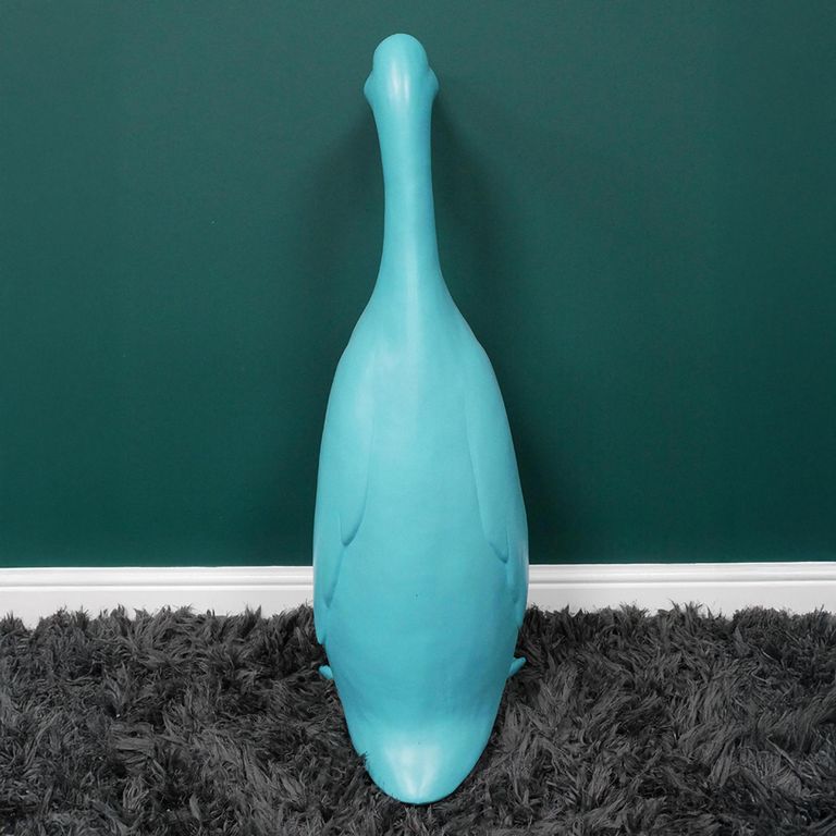 Blue Duck Statue - Large - Resin