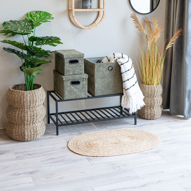 Bombay Doormat - Oval - Natural Jute - 80cm x 50cm