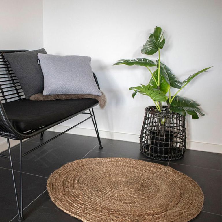 Bombay Rug - Round - Natural Jute - 90cm x 90cm