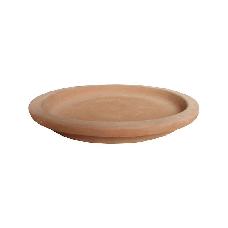 Saucer - Round Small - Set of 4 - Terracotta - Brown