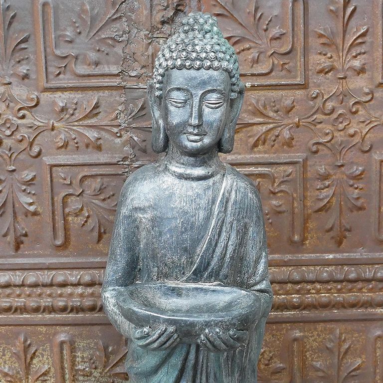 Outdoor Statue - Buddha - Standing - Stone