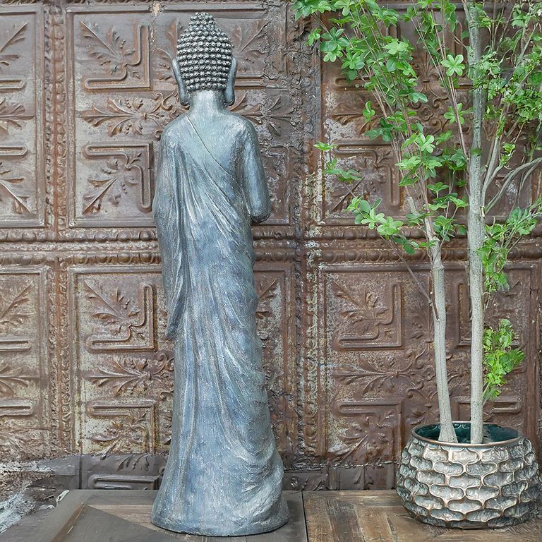 Outdoor Statue - Buddha - Standing - Stone