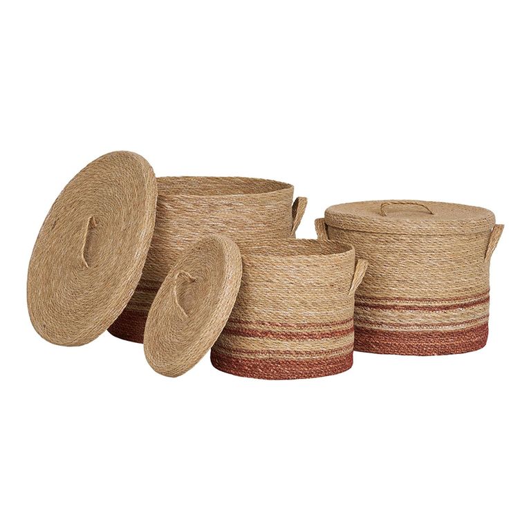 Budoni Seagrass Basket - Set of 3 - Natural