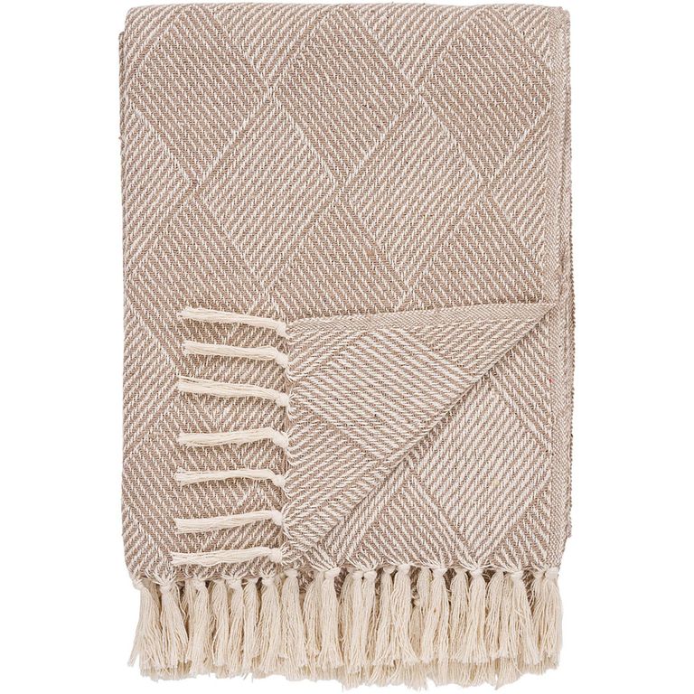 Bursa Throw - Taupe Fabric