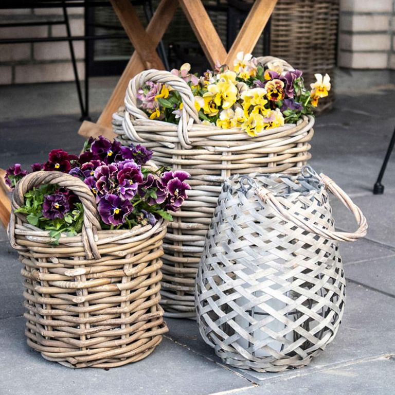 Caor Basket - Round - Kubu Rattan - Set of 4