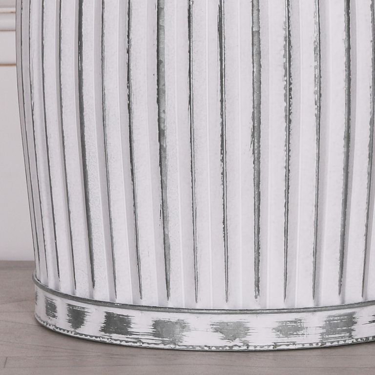 Cardiff Metal Planter - Round Tub - Medium