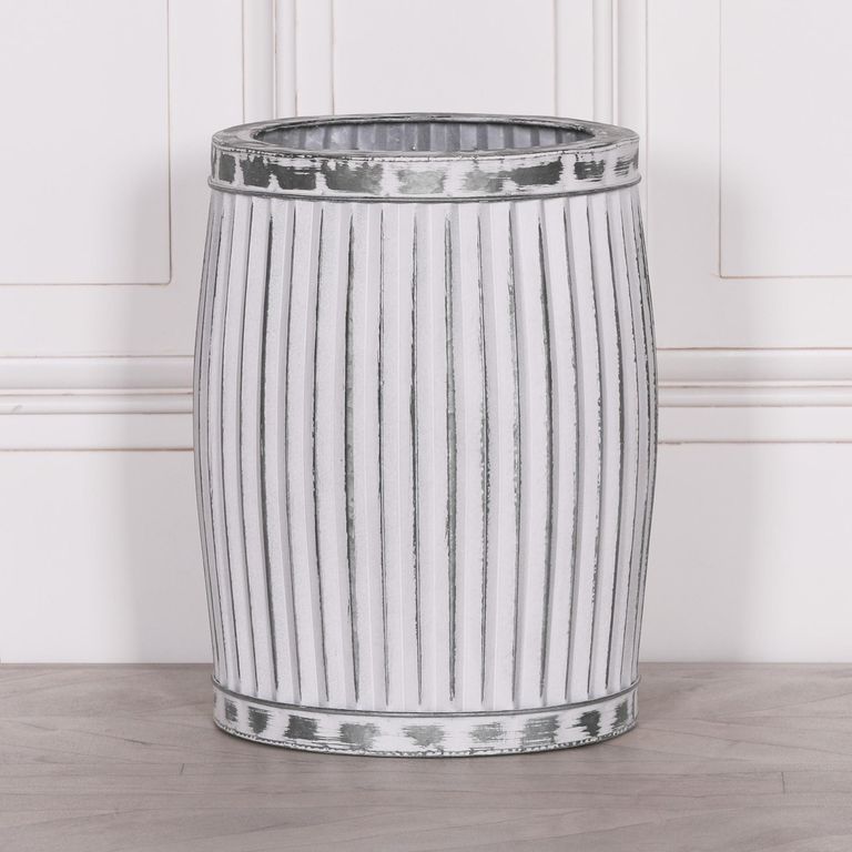 Cardiff Metal Planter - Round Tub - Small