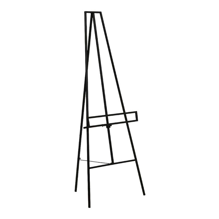 Clearance - Contemporary Style Black Metal Easel - FSS16316