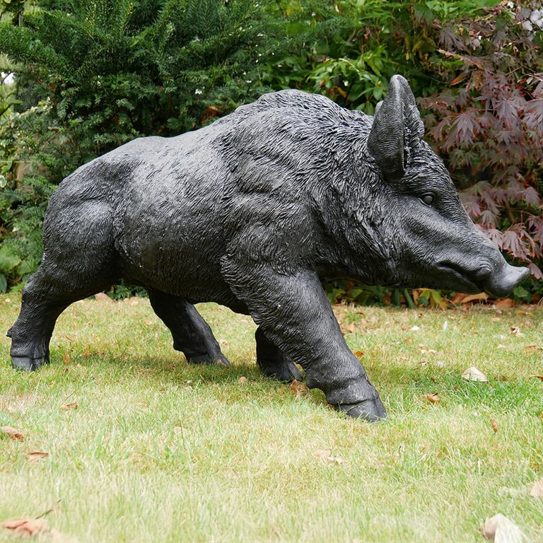 Garden Boar Statue - Large