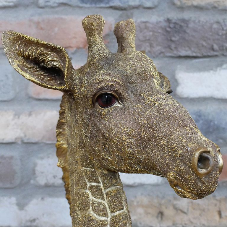 Giraffe Bust Statue