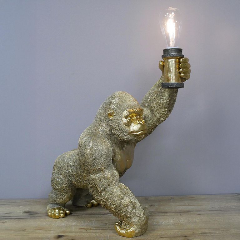 Gold Gorilla Light Stand