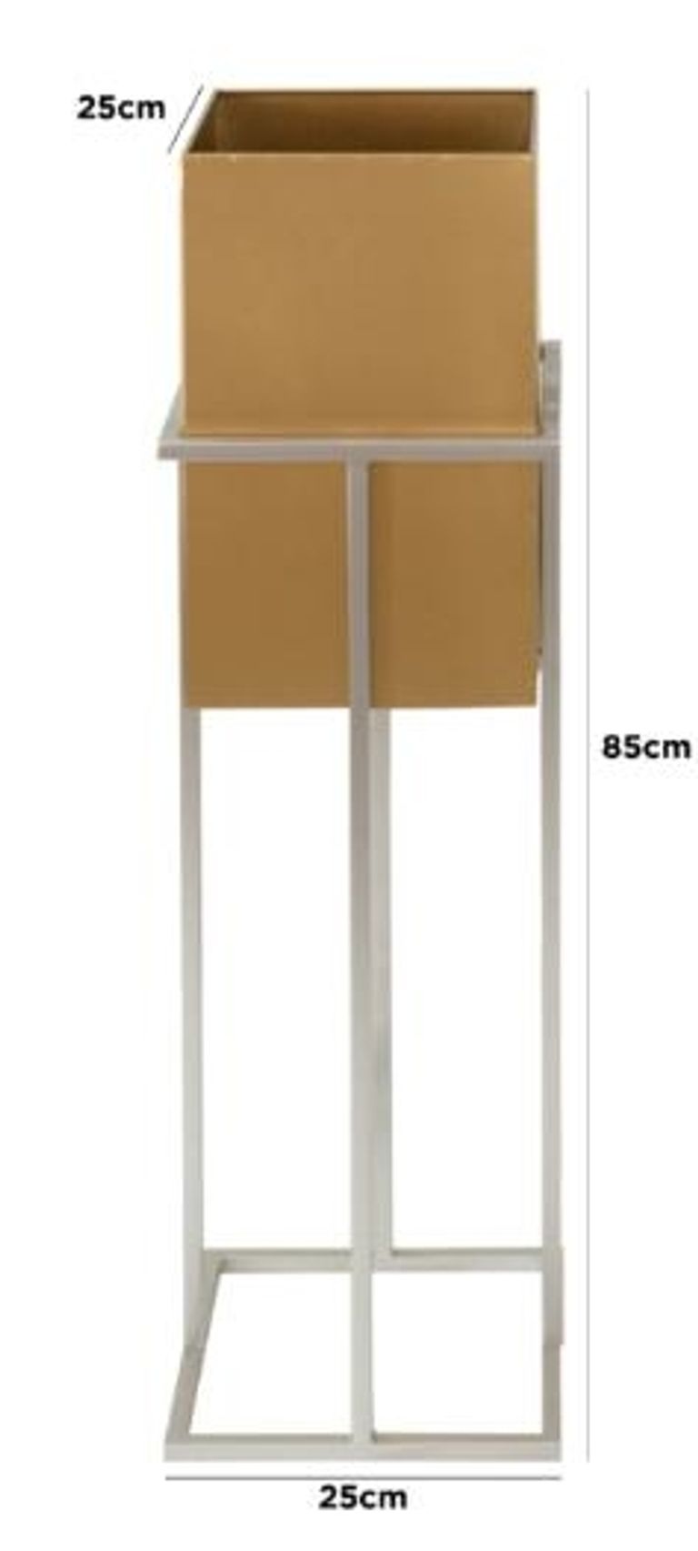 Plant Stand - Gold and Silver