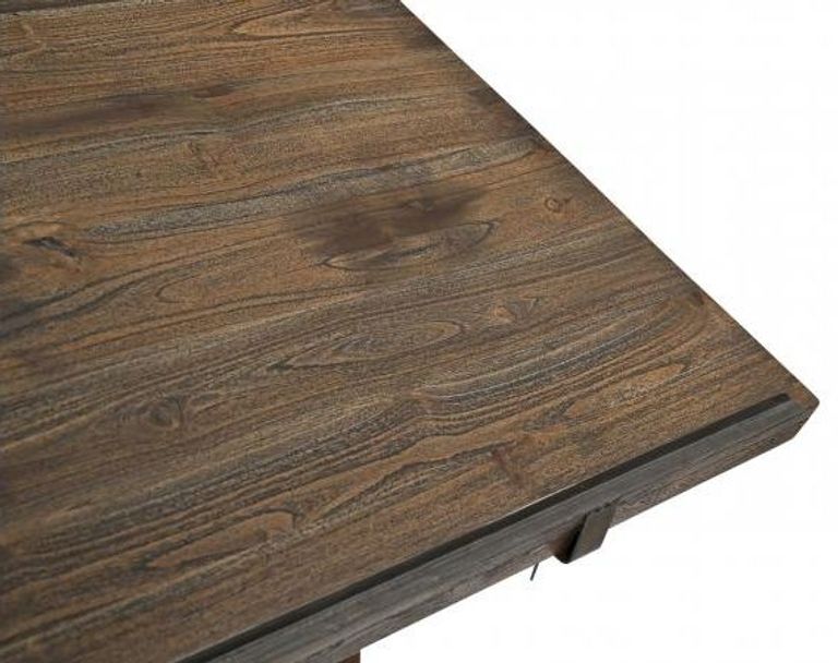 Gulmarg Adjustable Recylced Teak and Metal Drafting Table