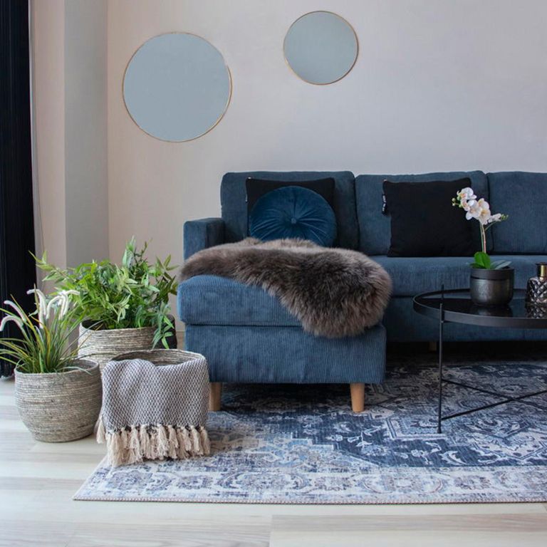 Havana Rug - Blue - 300cm x 200cm