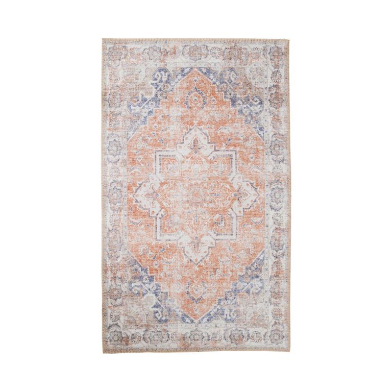 Havana Rug - Orange and Blue - 230cm x 160cm