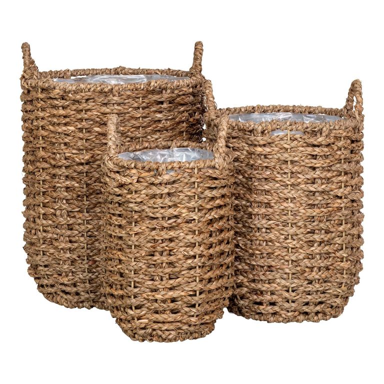 Huelva Basket - Natural - Seagrass - Set of 3