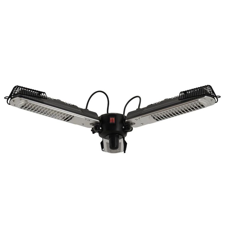 Black Vulcan Parasol Electric Patio Heater - 2000w - Vulcan