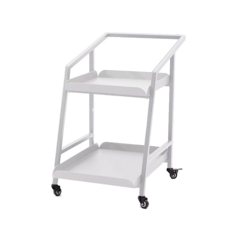 White Aluminium Garden Trolley - 2 Tier