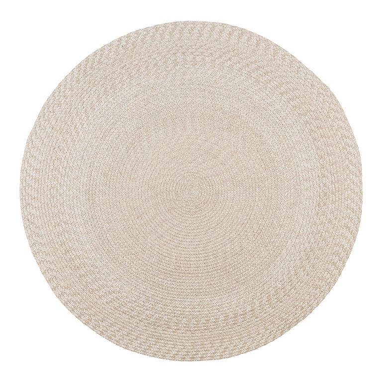 Menorca Rug - Sand - Round - 180cm x 180cm