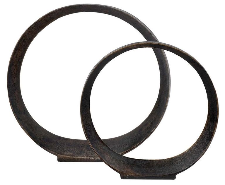 Hoop Gold Decor - Set of 2