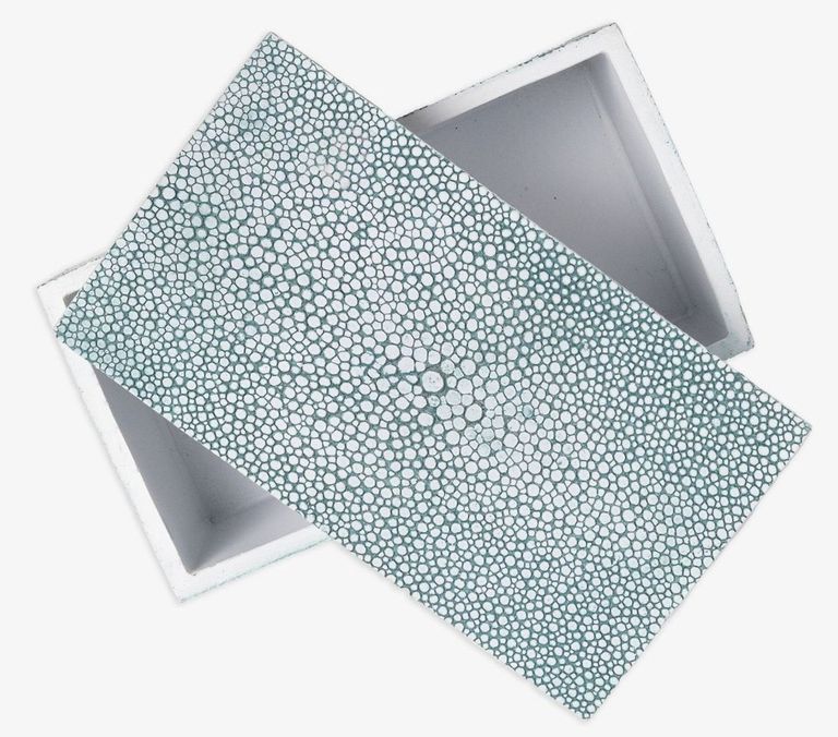 Storage Box Decor - Soft Blue Grey