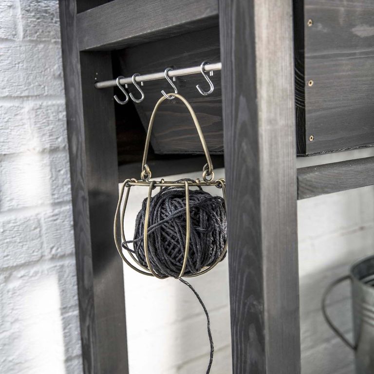 Moreton Outdoor Black Potting Storage Unit