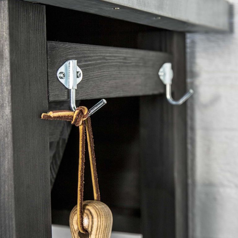 Moreton Outdoor Black Potting Storage Unit