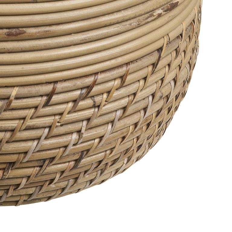 Moro Kubu Rattan Basket - Set of 2 - Natural
