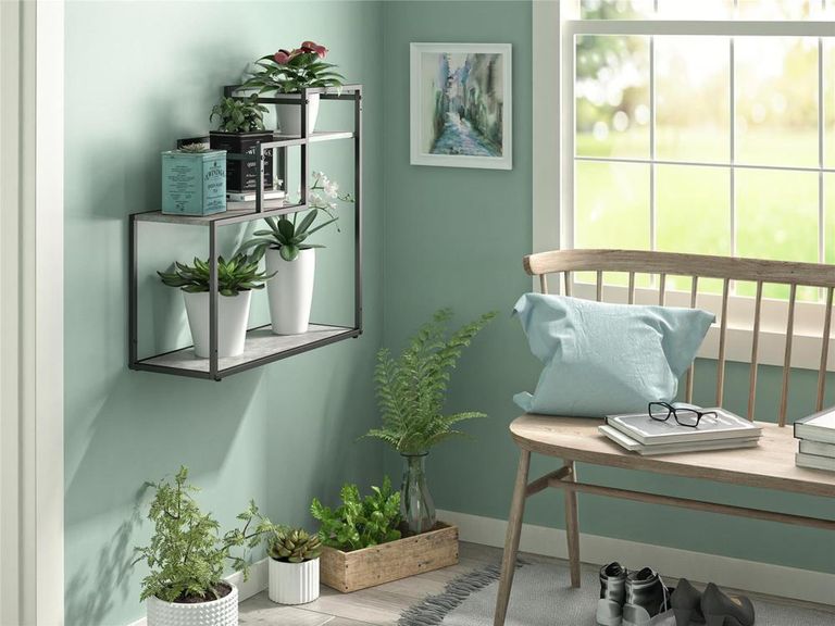 Nowata Weston Light Concrete Plant Stand - 1970868COMNUK