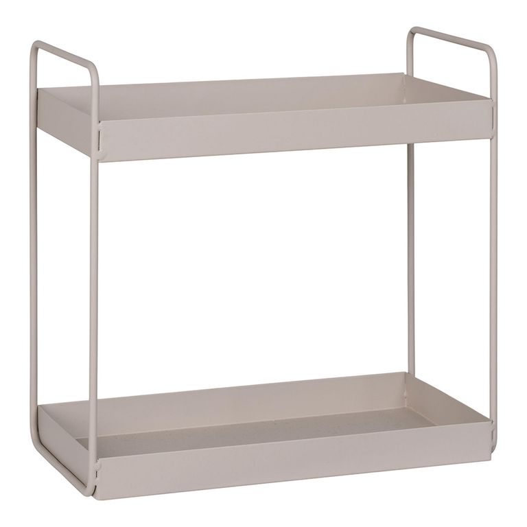 Rabo Standing Shelf - Steel - Cream