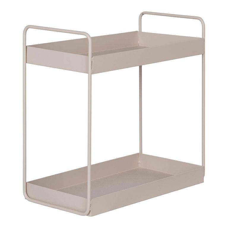 Rabo Standing Shelf - Steel - Cream