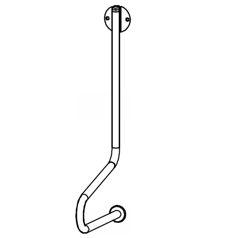 Orange Coat Hanger Rail